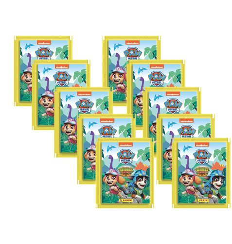 Panini Paw Patrol Dino Rescue Sticker 10x Stickertüten