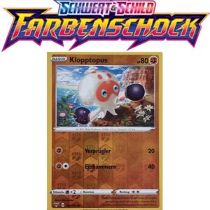 Pokémon Farbenschock Klopptopus 100/185 REVERSE HOLO