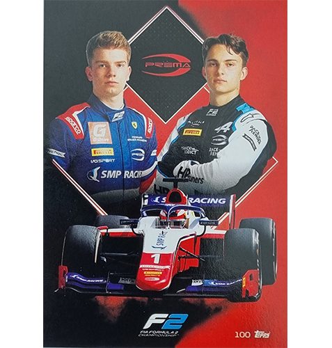 Turbo Attax 2021 Nr 100 Prema Racing Team Card