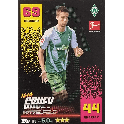 Topps Match Attax Bundesliga 2022-23 - Nr 100 Ilia Gruev