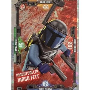 LEGO Star Wars Serie 3 Trading Cards Nr 100 Machtvoller Jango Fett