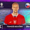 Topps UEFA EURO 2024 Sticker - CZE 2 TOMAS SOUCEK LILA PARALLEL