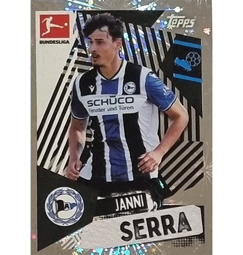 Topps Bundesliga Sticker Saison 2021/2022 Nr 102 Janni Serra