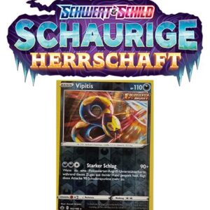 Pokémon Schaurige Herrschaft 102/198 Vipitis REVERSE HOLO