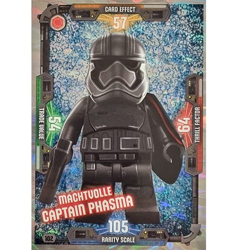 LEGO Star Wars Serie 3 Trading Cards Nr 102 Machtvolle Captain Phasma