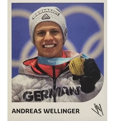 Panini Winterspiele 2022 Peking Sticker - Nr 103 Andreas Wellinger