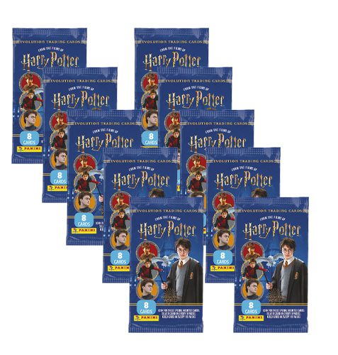 Panini Harry Potter Evolution Trading Cards 10x Booster