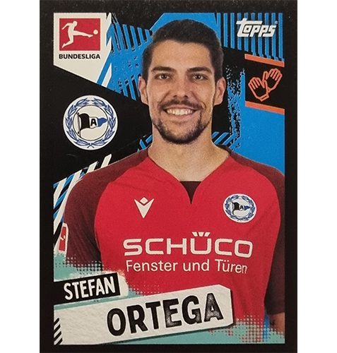 Topps Bundesliga Sticker Saison 2021/2022 Nr 106 Stefan Ortega