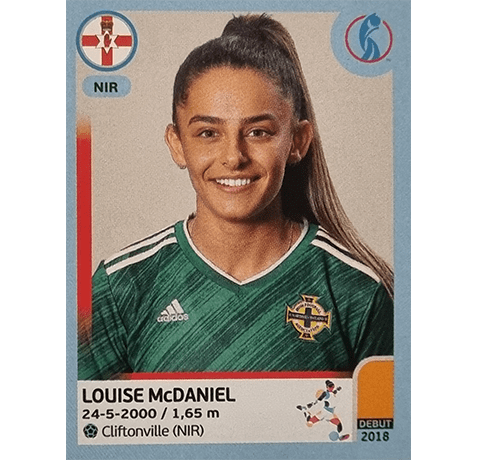 Panini Frauen EM 2022 Sticker - Nr 107 Louise McDaniel