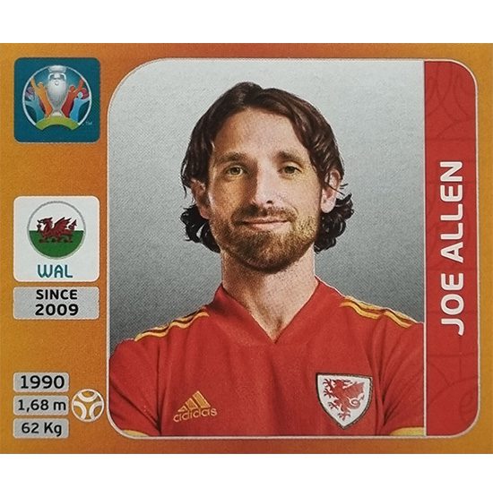 Panini EURO 2020 Sticker Nr 108 Joe Allen