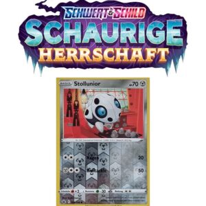 Pokémon Schaurige Herrschaft 109/198 Stollunior REVERSE HOLO