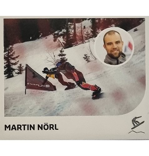 Panini Winterspiele 2022 Peking Sticker - Nr 109 Martin Nörl