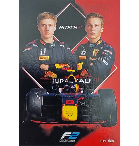 Turbo Attax 2021 Nr 109 Hitech Grand Prix Team card