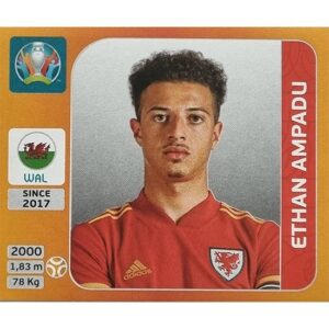 Panini EURO 2020 Sticker Nr 109 Ethan Ampadu