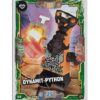 Lego Ninjago Serie 7 Trading Cards Geheimnisse der Tiefe - Nr 110 Dynamit-Python