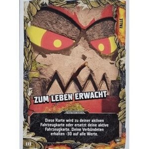 Lego Ninjago Serie 6 NEXT LEVEL Trading Cards Nr 111 Zum Leben Erwacht