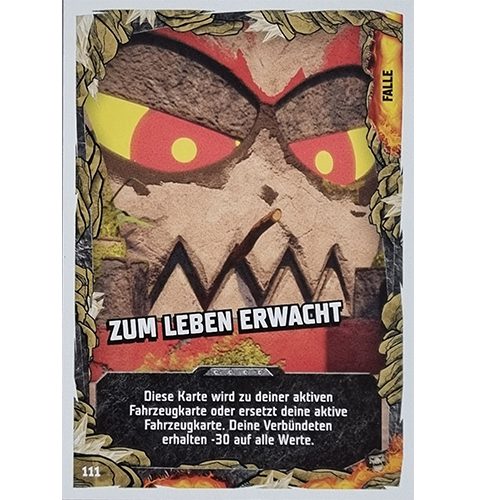 Lego Ninjago Serie 6 NEXT LEVEL Trading Cards Nr 111 Zum Leben Erwacht