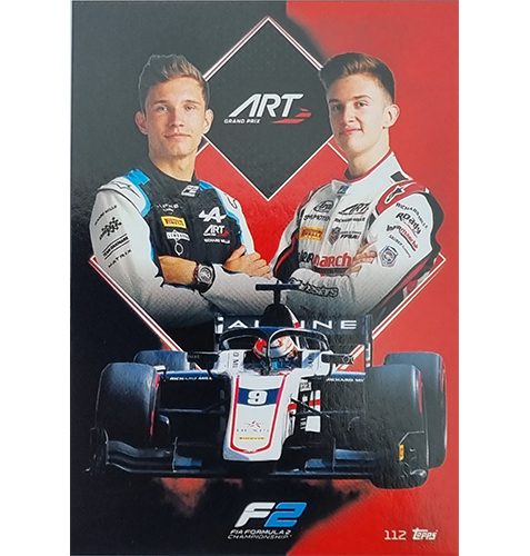 Nr 112 ART Grand PRIX Team Card