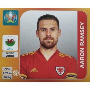 Panini EURO 2020 Sticker Nr 113 Aaron Ramsey