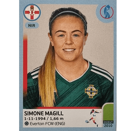 Panini Frauen EM 2022 Sticker - Nr 113 Simone Magill