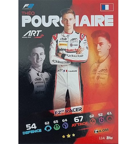 Turbo Attax 2021 Nr 114 Theo Pourchaire