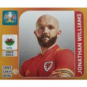 Panini EURO 2020 Sticker Nr 114 Jonathan Williams