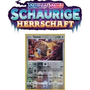 Pokémon Schaurige Herrschaft 115/198 Tauros REVERSE HOLO