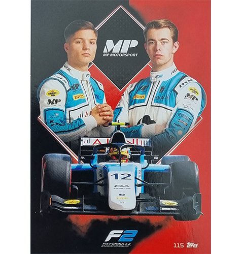 Turbo Attax 2021 Nr 115 MP Motorsport Team Card