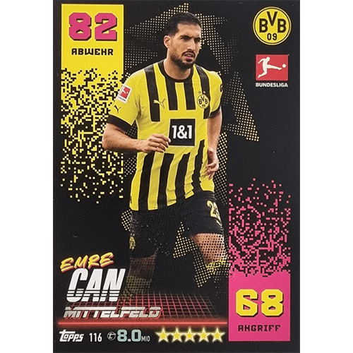 Topps Match Attax Bundesliga 2022-23 - Nr 116 Emre Can