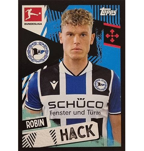 Topps Bundesliga Sticker Saison 2021/2022 Nr 116 Robin Hack