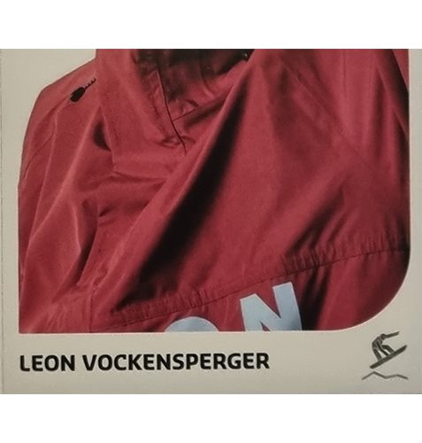 Panini Winterspiele 2022 Peking Sticker - Nr 117 Leon Vockensperger