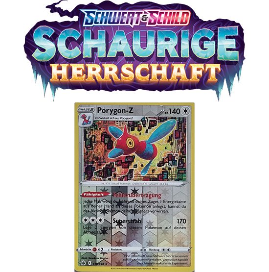 Pokémon Schaurige Herrschaft 118/198 Porygon-Z REVERSE HOLO