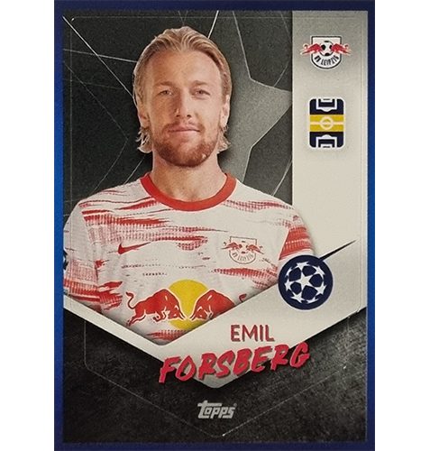 Topps Champions League Sticker 2021/2022 Nr 118 Emil Forsberg