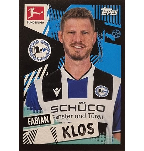 Topps Bundesliga Sticker Saison 2021/2022 Nr 119 Fabian Klos