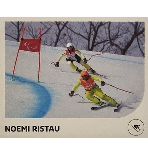 Panini Winterspiele 2022 Peking Sticker - Nr 119 Noemi Ristau