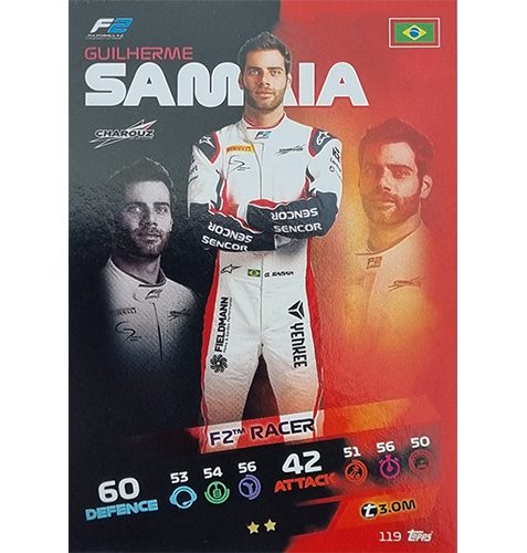 Turbo Attax 2021 Nr 119 Guilherme Samaia