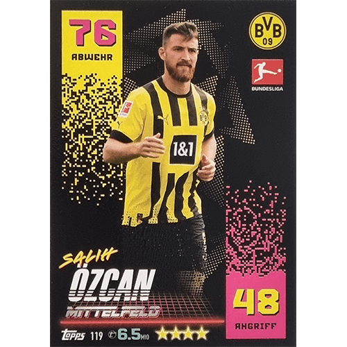 Topps Match Attax Bundesliga 2022-23 - Nr 119 Salih Özcan