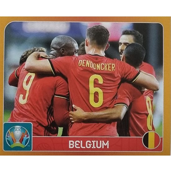 Panini EURO 2020 Sticker Nr 119 Belgium