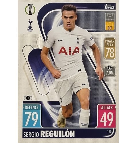 Topps Champions League 2021/2022 Nr 120 Sergio Reguilon