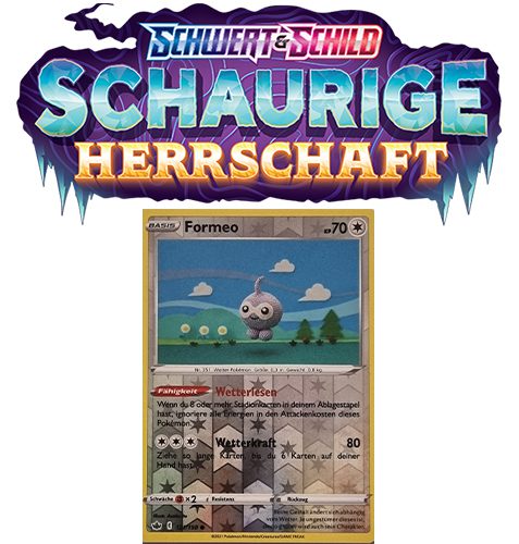 Pokémon Schaurige Herrschaft 121/198 Formeo REVERSE HOLO