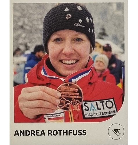 Panini Winterspiele 2022 Peking Sticker - Nr 121 Andrea Rothfuss