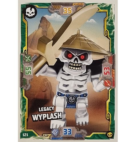 Lego Ninjago Serie 6 Trading Cards Nr 121 Legacy Wyplash