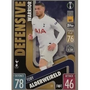 Topps Champions League 2021/2022 Nr 121 Toby Alderweireld