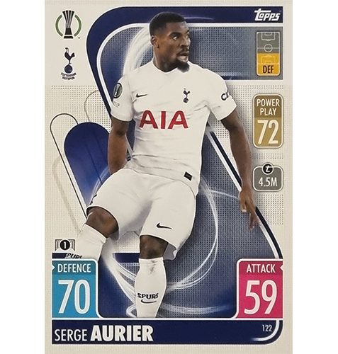 Topps Champions League 2021/2022 Nr 122 Serge Aurier