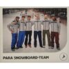 Panini Winterspiele 2022 Peking Sticker - Nr 123 Para Snowboard-Team