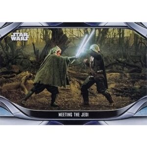 Topps The Mandalorian Trading Cards 2021 Nr 124 Meeting the Jedi