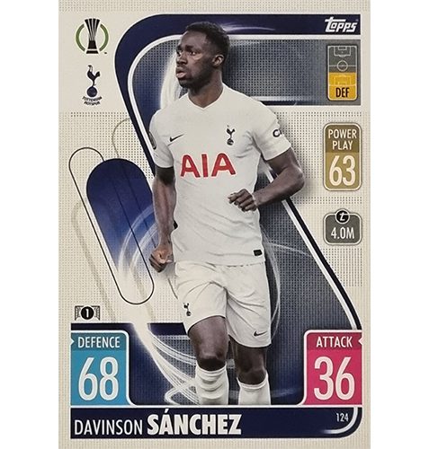 Topps Champions League 2021/2022 Nr 124 Davinson Sanchez