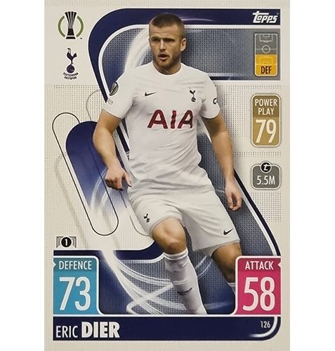 Topps Champions League 2021/2022 Nr 126 Eric Dier