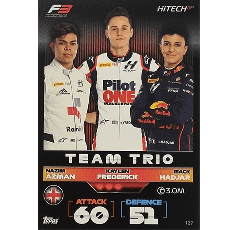 Topps Formula 1 Turbo Attax 2022 Trading Cards Nr 127