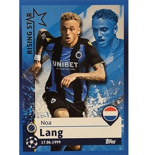 Topps Champions League Sticker 2021/2022 Nr 127 Noa Lang